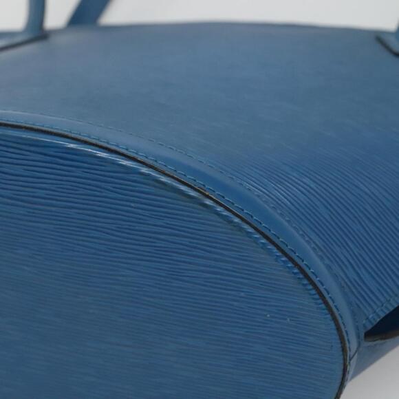 LOUIS VUITTON Epi Saint Jacques Shopping Shoulder Bag Blue M52275 - Picture 15 of 16